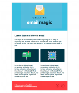 Creating your email template