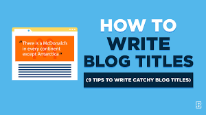 How to Write a Blog Title with 115000/12